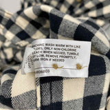 Duluth Trading Co. Women's Size 14 Black Checkered Dress