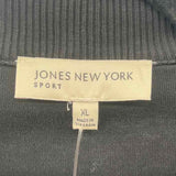 Jones New York Women's Size XL Black Solid Jacket