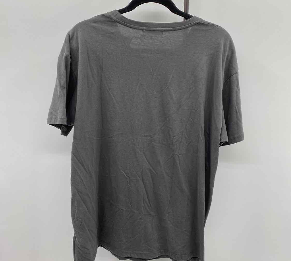 Altar'd State Junior's Size S Charcoal Words T-Shirt