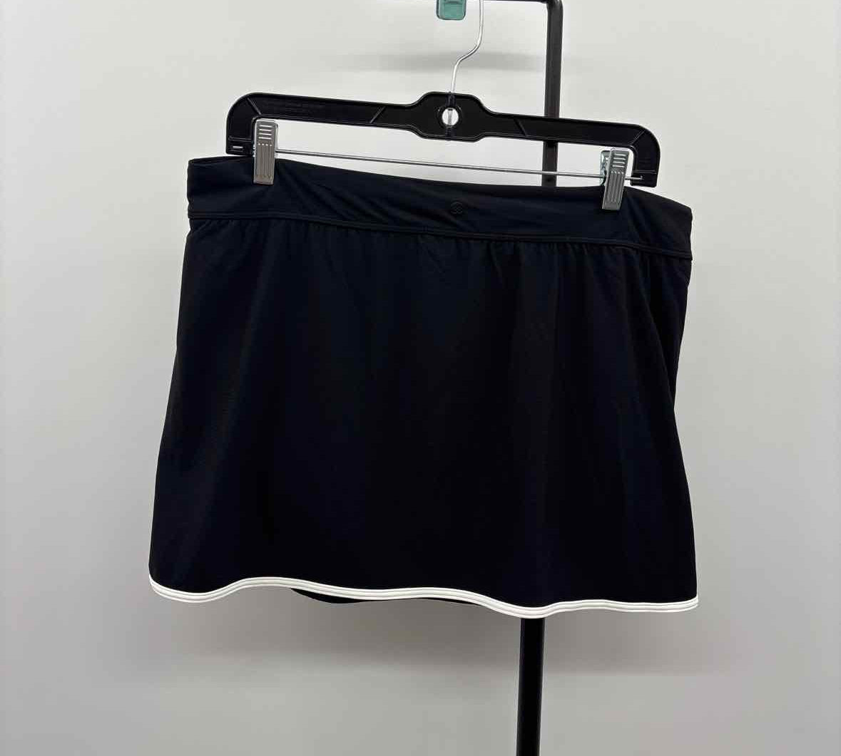 Calia Women's Size 14 Black Solid Skirt
