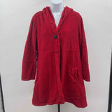 CMC Women's Size M Red Ribbed Jacket
