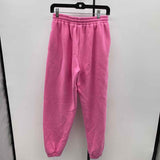 White Fox Junior's Size 6 Pink Solid Sweatpants