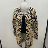 Joseph Ribikoff Women's Size S Gold Swirls Cardigan