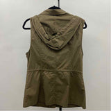 Love Tree Women's Size L Green Solid Vest