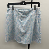 Sigrid Olsen Women's Size 14 Light Blue Floral Skirt