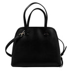 Back KATE SPADE Black Leather PATTERSON DRIVE Domed Satchel Purse w/Crossbody Strap