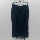 White House Black Market Women's Size 8 Black Lace Skirt