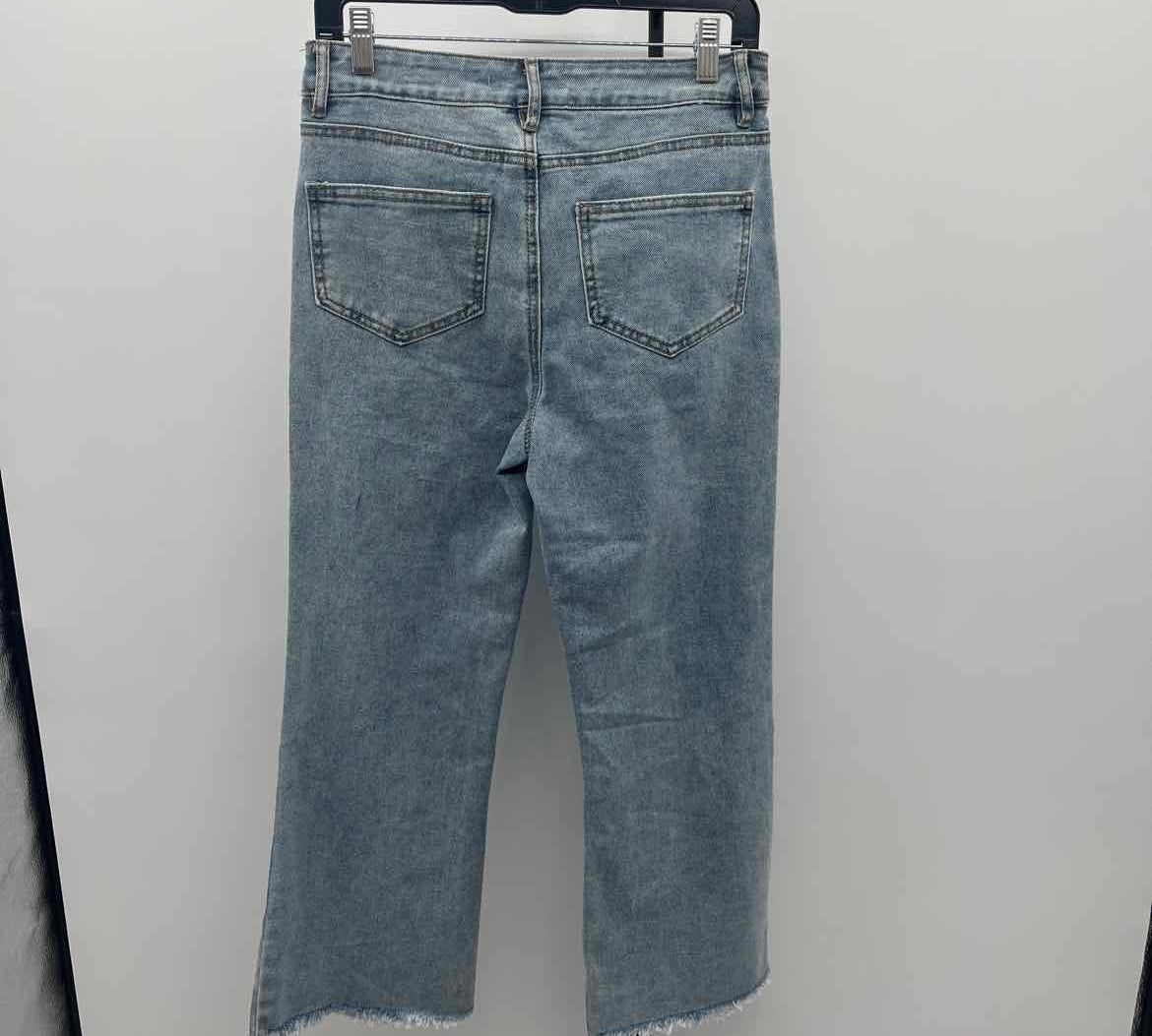 Betsey Johnson Women's Size 4 Blue Rhinestones Jeans