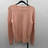 Ann Taylor Women's Size L Peach Solid Sweater