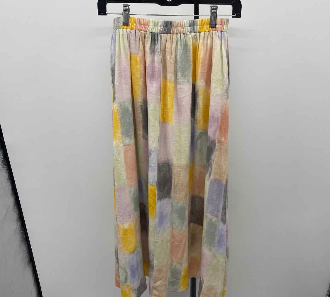 Sadie & Sage Women's Size 4 Multi-Color Color Block Skirt