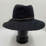 Unbranded Women's Black textured Sun Hat