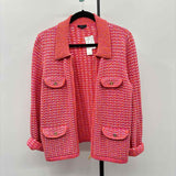 Talbots Women's Size M Pink Textured Cardigan