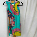 Aryeh Women's Size S Green Abstract Dress