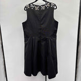 City Chic Women's Size 14 Black Beaded Gown/Evening Wear