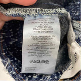 Maeve Junior's Size 16 Navy Textured Skirt