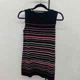 White House Black Market Women's Size 2 Black Stripe Dress