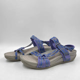 Baretraps Women's Shoe Size 9.5 Blue Textured Sandals