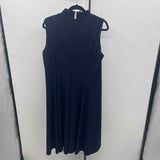 Calvin Klein Women's Size 16 Navy Solid Dress