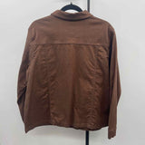 Blair Women's Size L Brown Solid Jacket