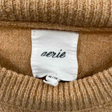 Aerie Junior's Size XL camel Textured Sweater