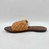 Sam Edelman Women's Shoe Size 6.5 Caramel Woven Sandals