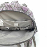Baggallini Women's Gray Snakeskin Backpack