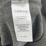 Jachs New York Men's Size L Charcoal Polyester/Spandex Solid Sweater