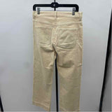 CABI Women's Size 4 Ivory Corduroy Pants
