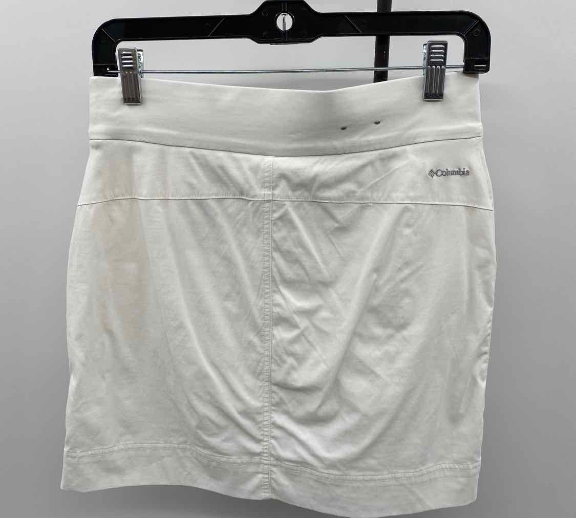 Columbia Women's Size 6 White Solid Skirt