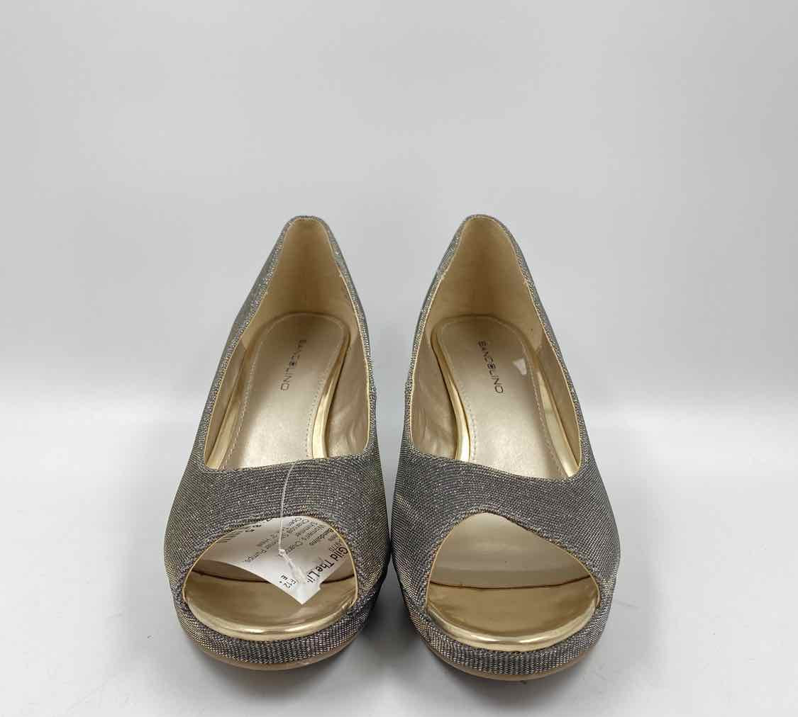 Bandolino Women's Shoe Size 8.5 Charcoal Shimmer Heels