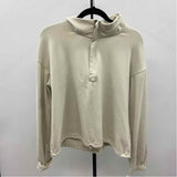 Avalanche Men's Size L Beige Solid Long Sleeve Shirt
