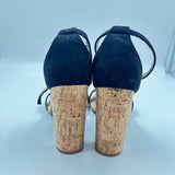 Lov mark Women's Shoe Size 8 Black Textured Sandals