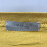 Ragabond Women's Size One Size Yellow Floral Short Sleeve Shirt