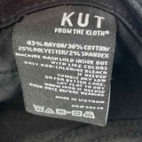 KUT Women's Size 6 Black Solid Jeans