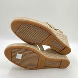 Ralph Lauren Women's Shoe Size 7 Beige Textured Wedges