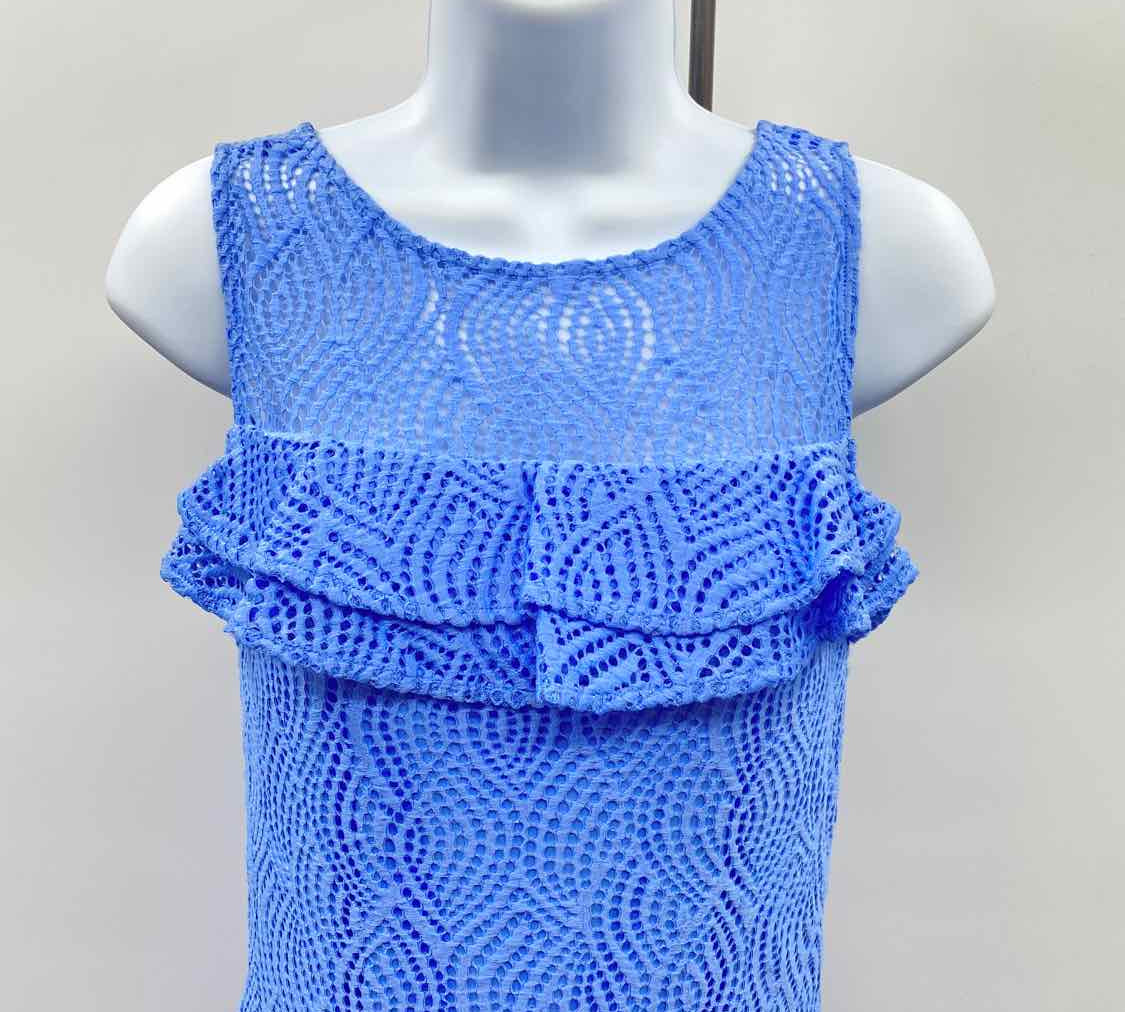Lilly Pulitzer Women's Size XS Blue mesh Dress