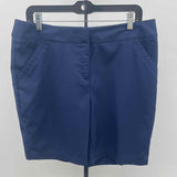 Grand Slam Women's Size 12 Navy Solid Shorts