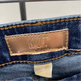 KUT Women's Size 14 Blue Solid Jeans