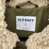 Old Navy Women's Size S Green Quilted Coat