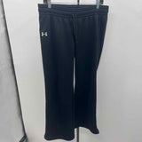 Under Armour Women's Size 10 Black Solid Sweatpants