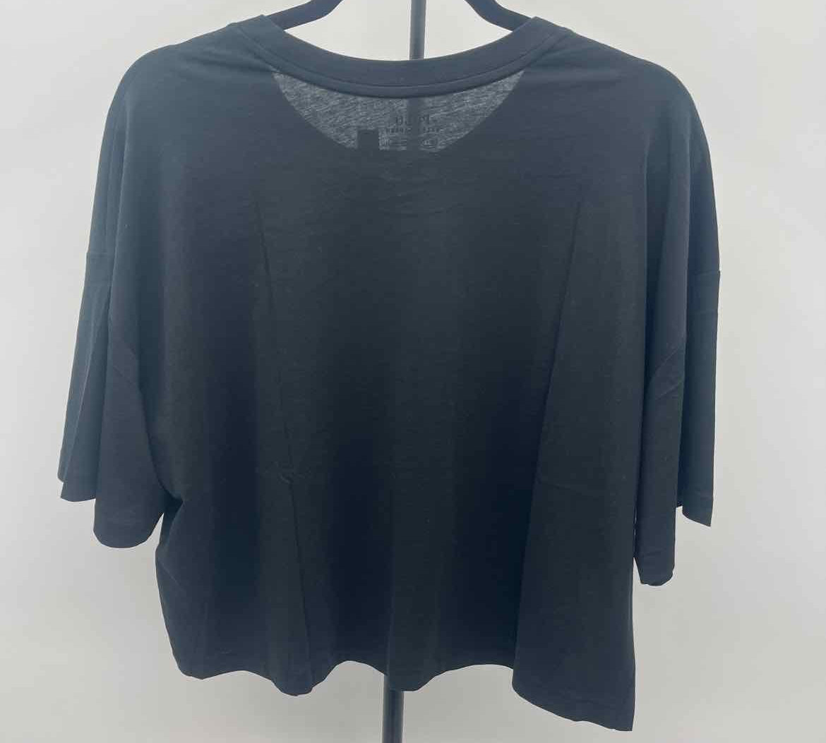Ralph Lauren Women's Size XL Black Solid T-Shirt