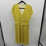 Boden Women's Size 12 Yellow dotted Dress