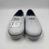 HUK Women's Shoe Size 6 White Solid Clogs
