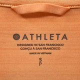 Athleta Women's Size S Orange Heathered Jacket