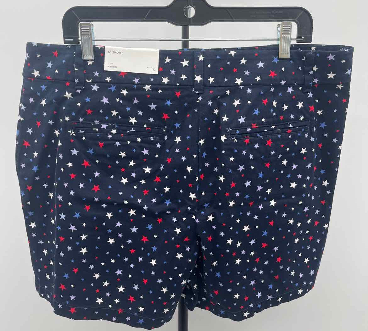 Loft Women's Size 12 Navy Star Shorts