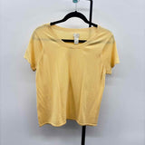 JJill Women's Size M Yellow Solid Sweater