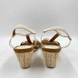 Style & Co. Women's Shoe Size 9.5 Ivory Textured Wedges