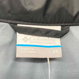 Columbia Women's Size 2X Black Solid Jacket