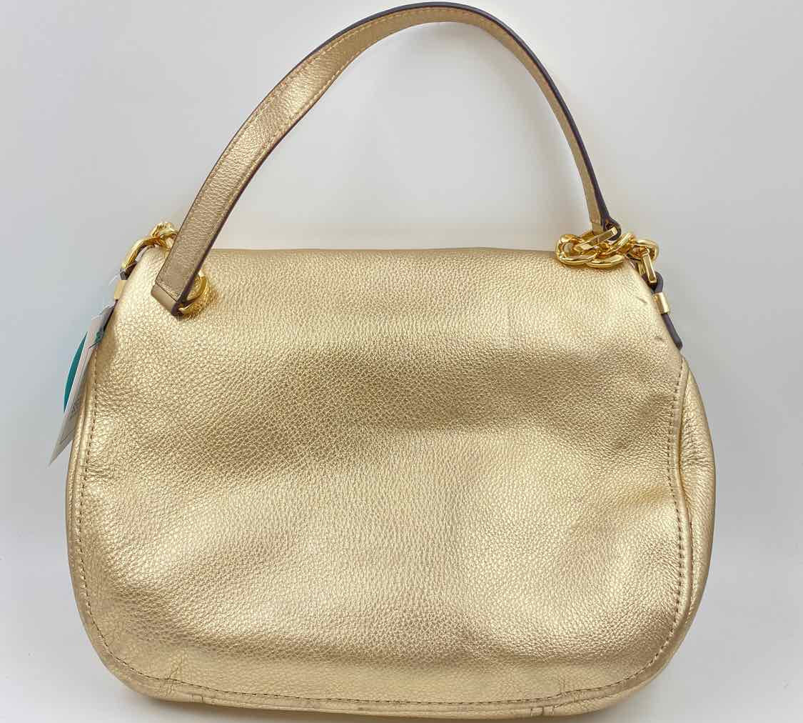 Michael Kors Women's Gold Luxe pebbled Purse