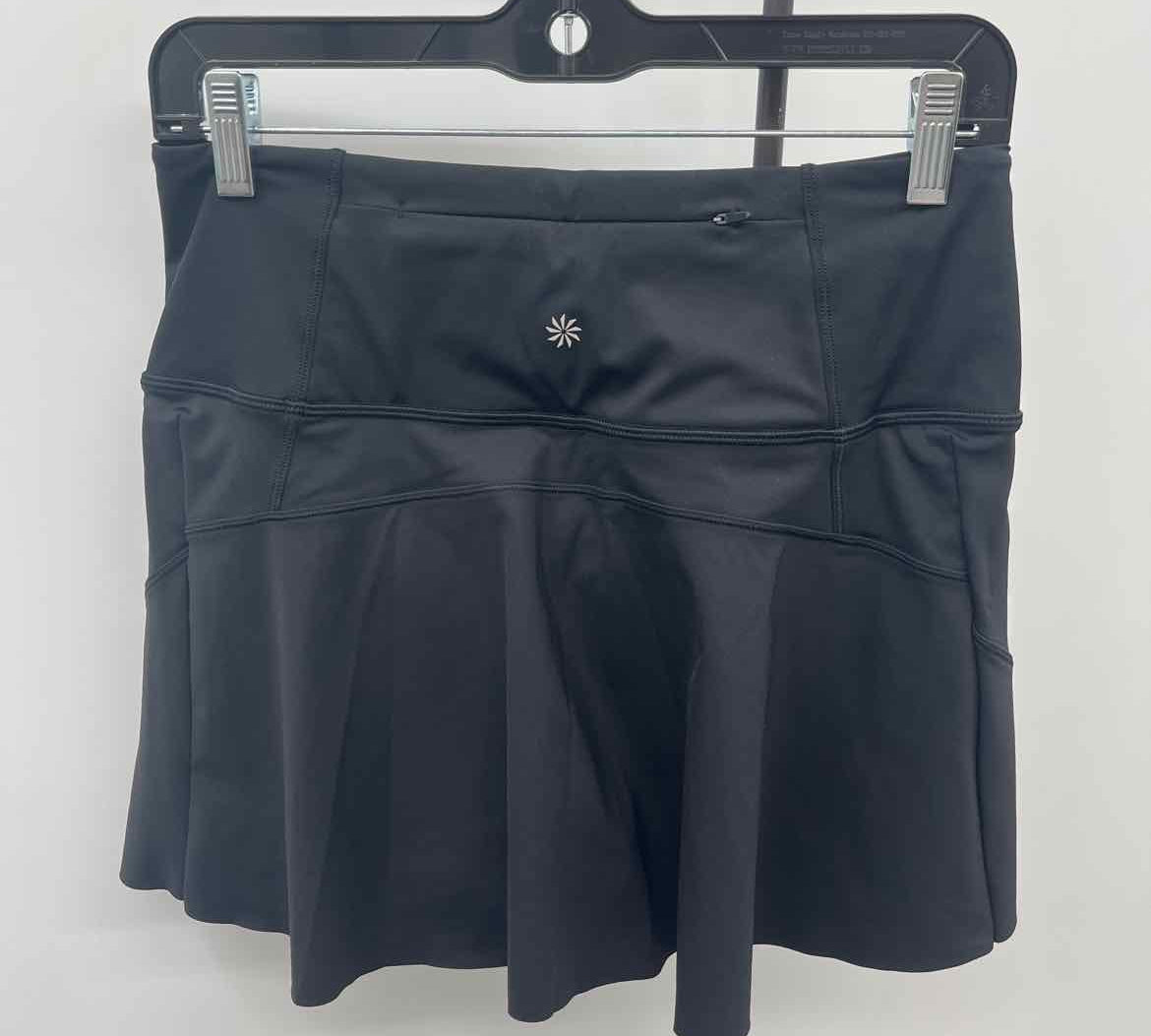 Athleta Women's Size 6 Black Solid Skirt